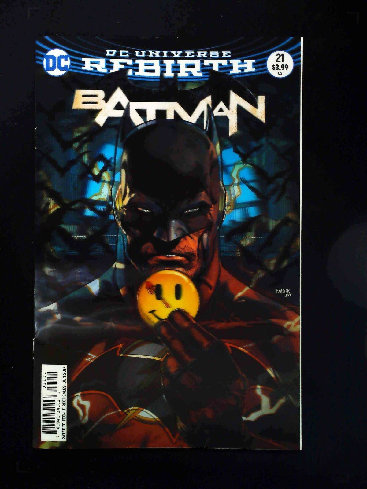 Batman #21C (3Rd Series) Dc Comics 2017 Nm+ Fabok Variant