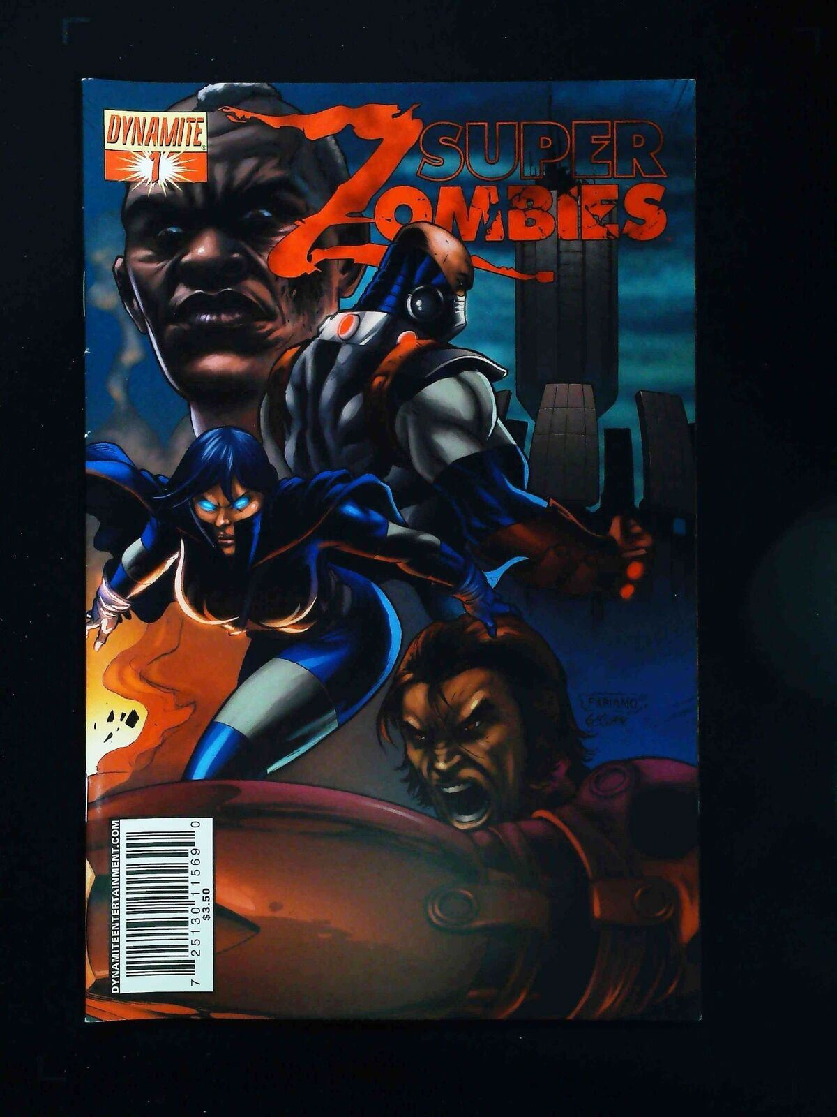 Super Zombies #1B Dynamite Comics 2009 Vf+ Neves Variant