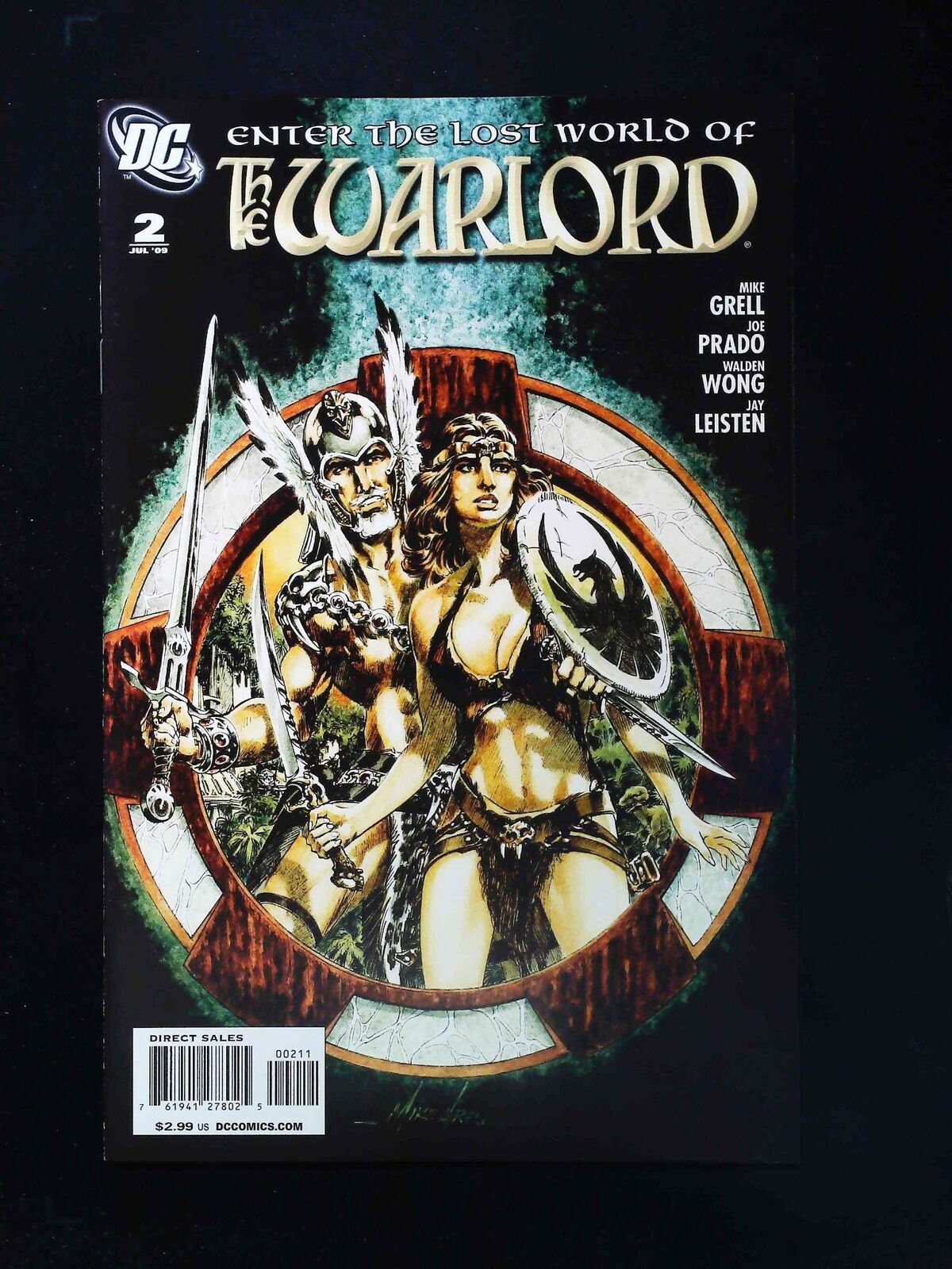 Warlord #2 (3Rd Series) Dc Comics 2009 Nm-