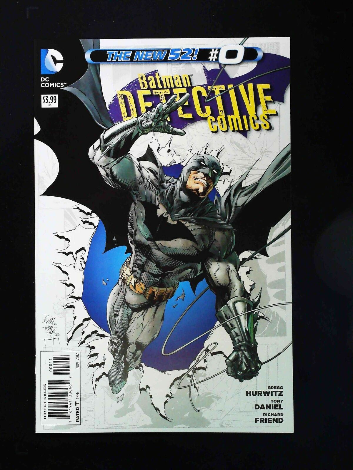 Detective Comics #0 (2Nd Series) Dc Comics 2012 Nm