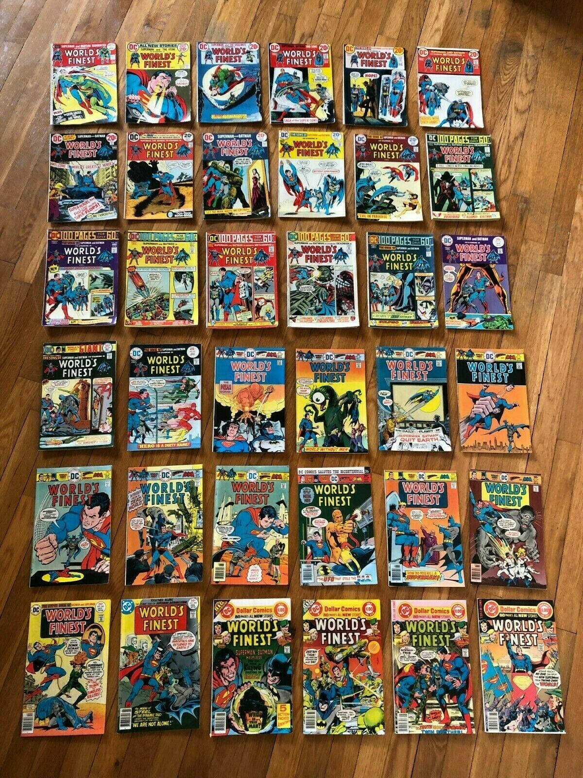 Superman 10 Comics Lot Dc Vf+ To Nm+ All Bagged And Boarded No Duplicates