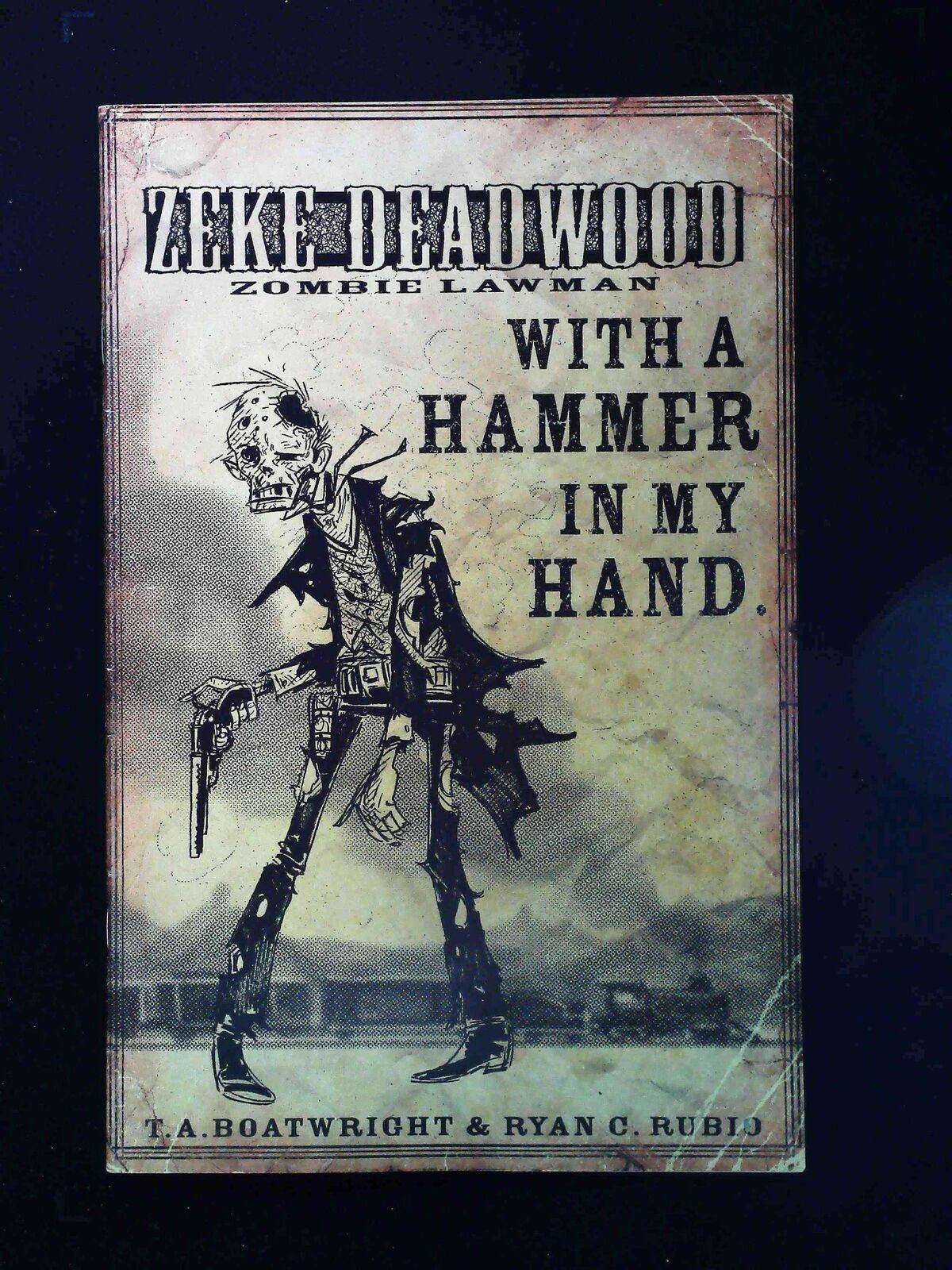 Zeke Deadwood Zombie Lawman Legally Dead #2 Slg Comics 2011 Vf+