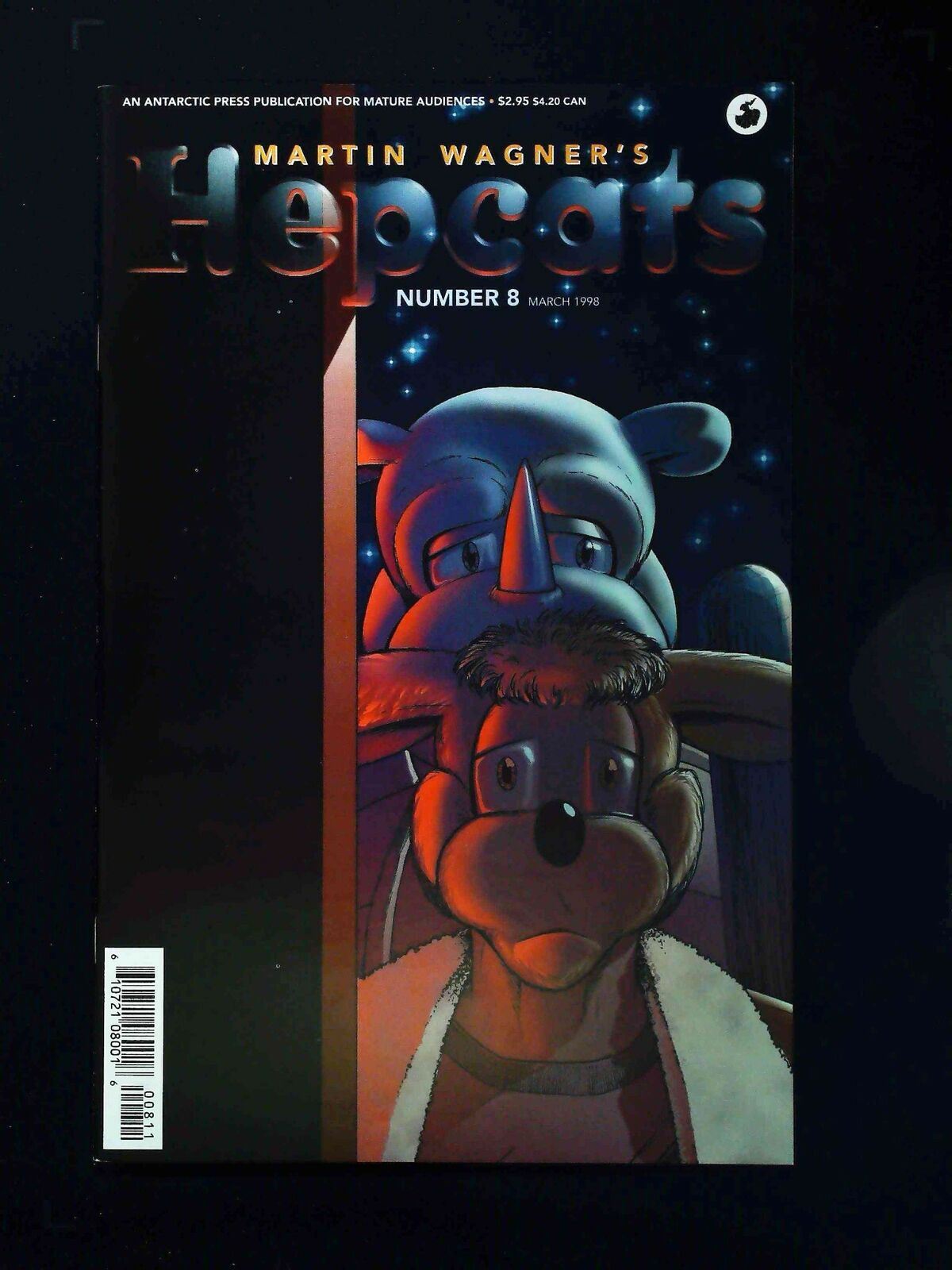 Hepcats #8 Antarctic Press Comics 1998 Nm