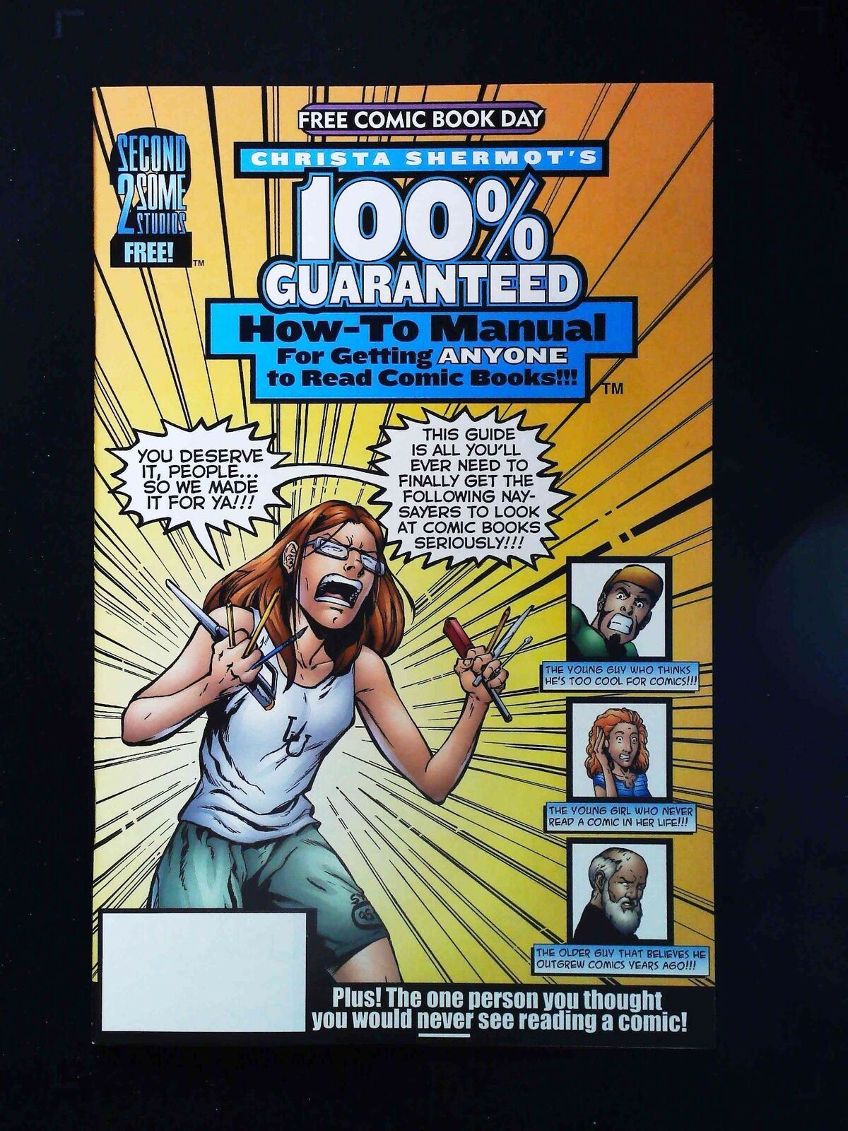 Christa Shermot'S 100% Guaranteed How-To Manual Fcbd #0 Sts 2003 Vf/Nm