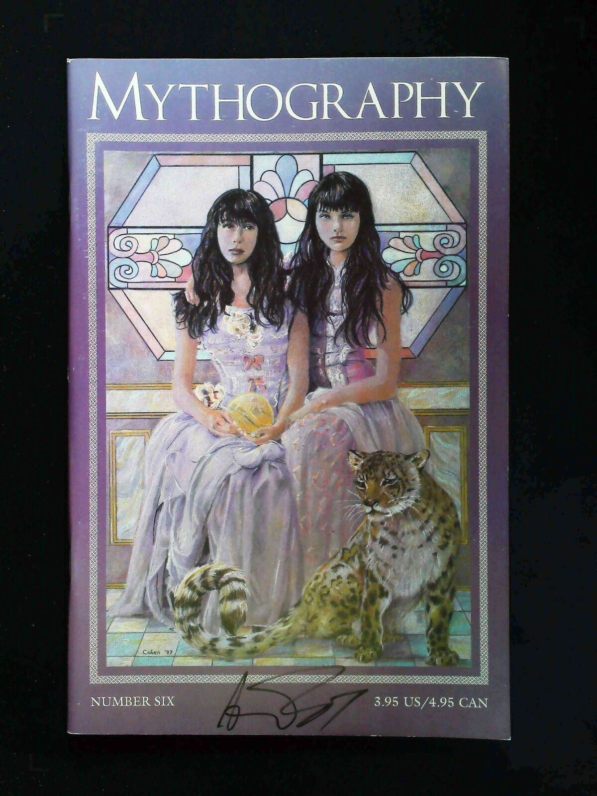 Mythography #6 Bardic Comics 1997 Vf/Nm Signed