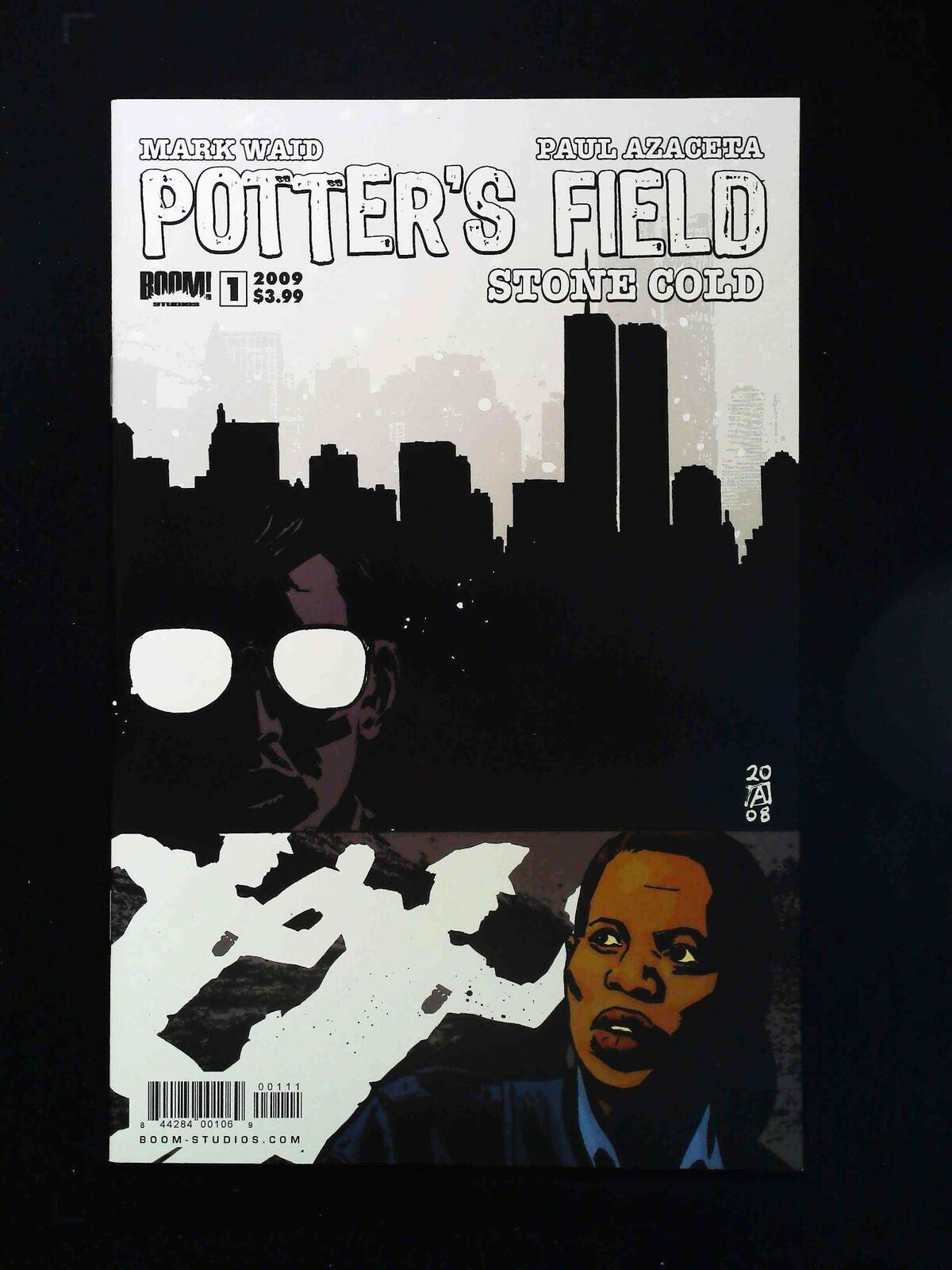 Potter'S Field Stone Cold #0 Boom Comics 2009 Nm+