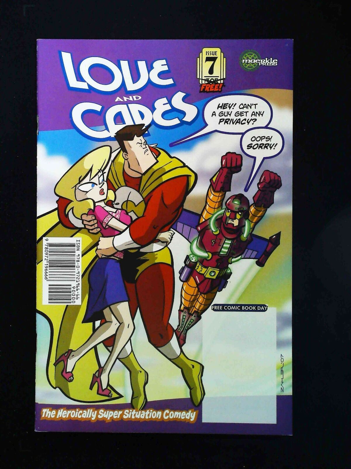 Love And Capes #7 Maerkles Press Comics 2007 Nm
