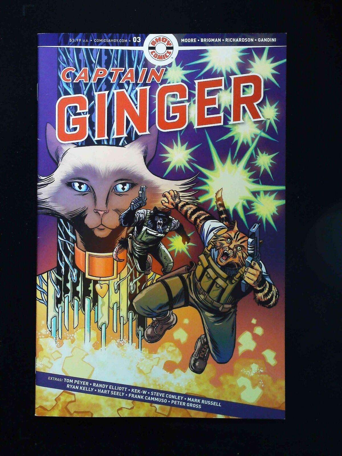 Captain Ginger #3 Ahoy Comics Comics 2018 Vf/Nm