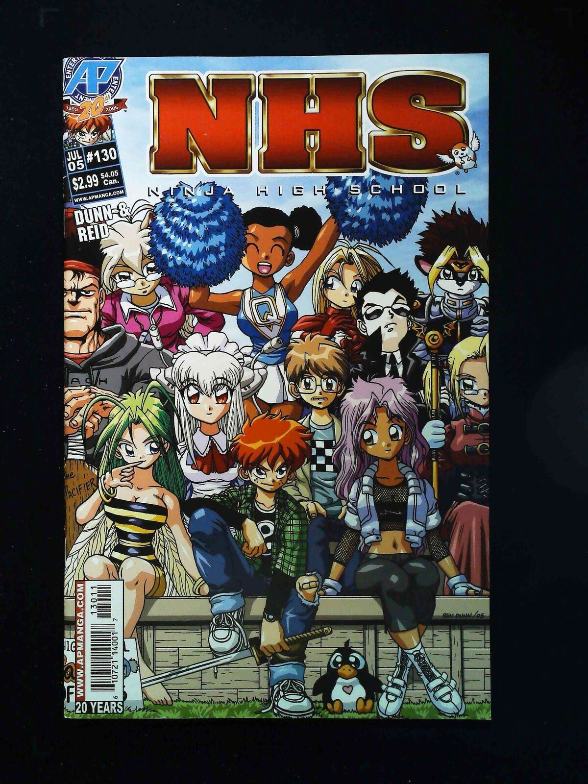 Ninja Hogh School #130 Antarctic Press Comics 2005 Vf+