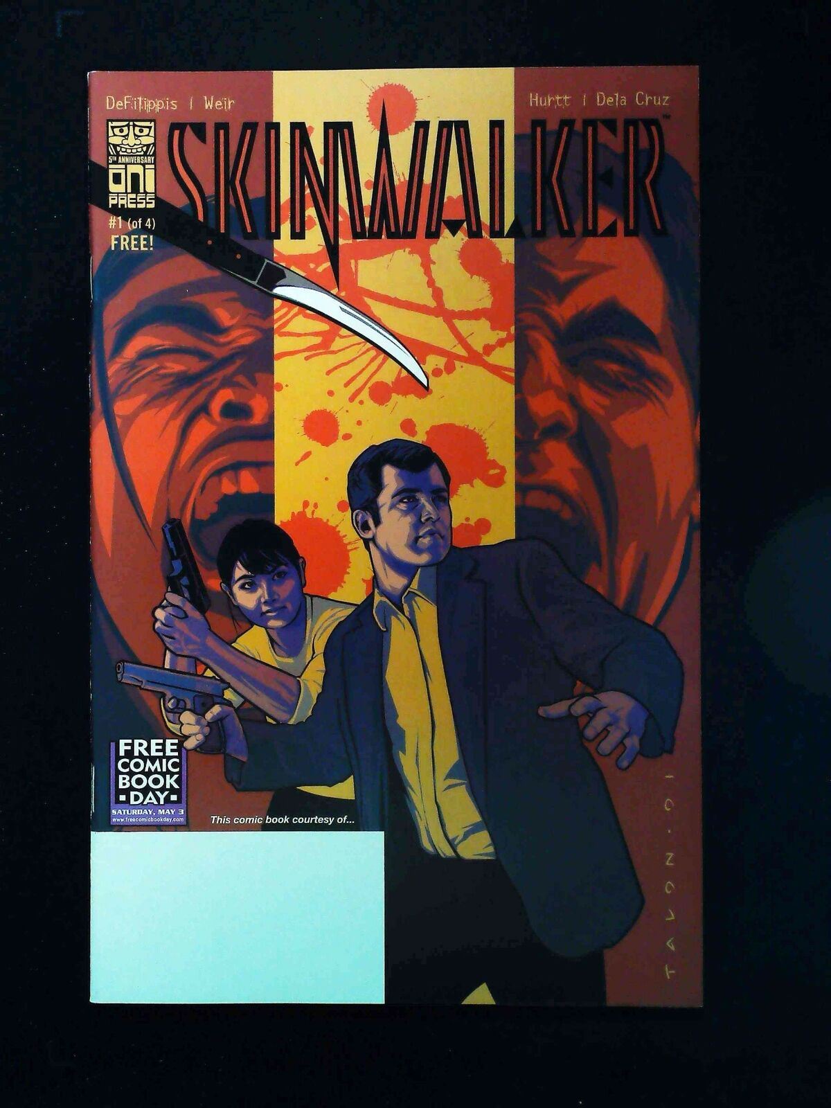 Skinwalker (Fcbd) #1 Oni Press Comics 2003 Nm-