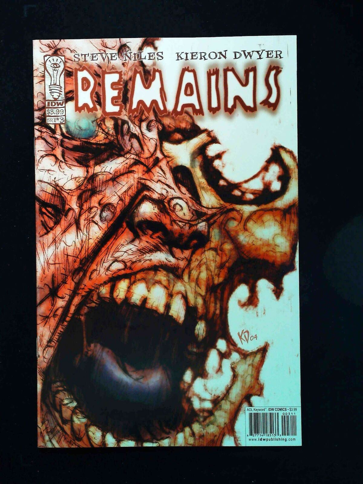 Remains #3 Idw Comics 2004 Vf/Nm