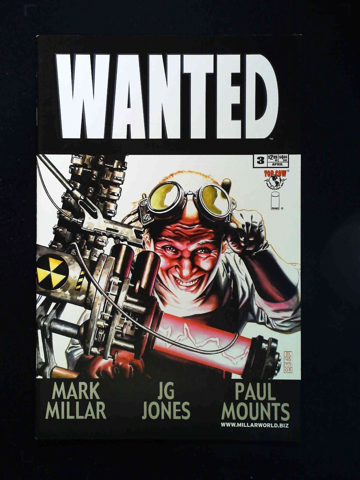 Wanted #3 Top Cow Comics 2004 Vf/Nm