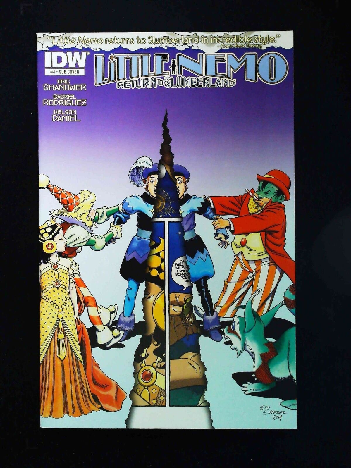 Little Nemo Return To Slumberland #4Sub Idw Comics 2O15 Nm- Rodriguez Variant