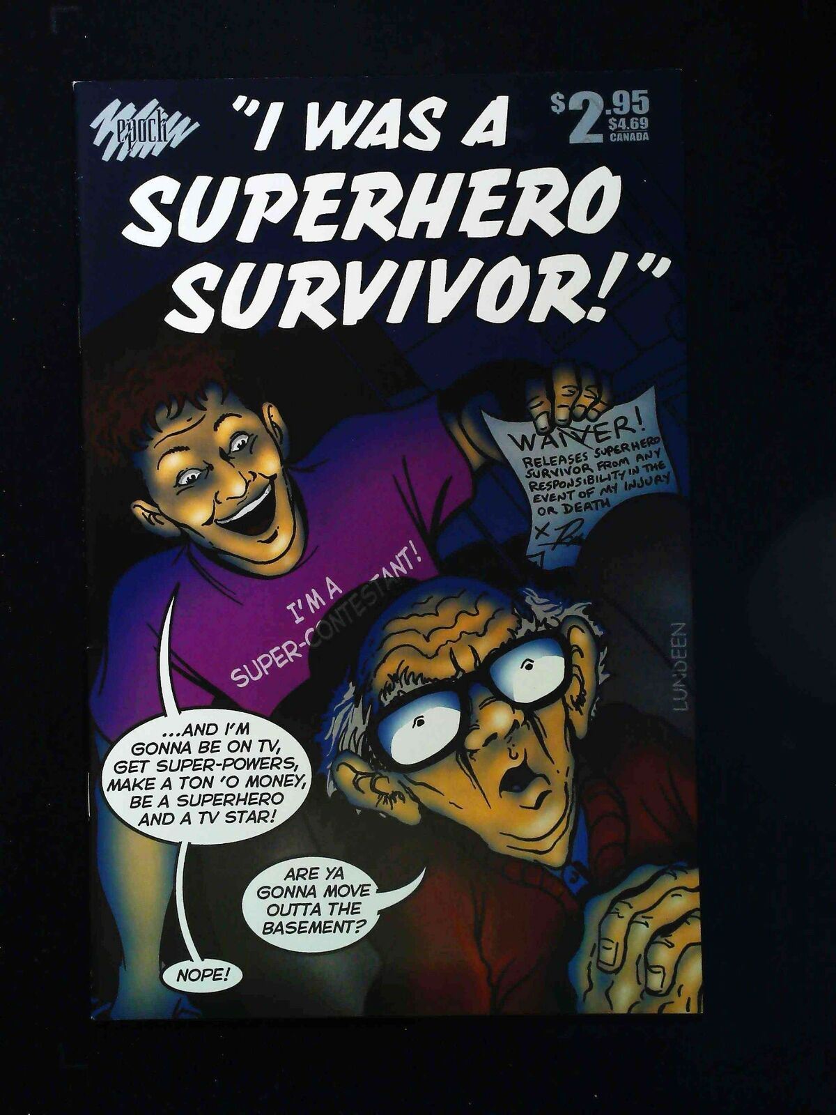 I Was A Superhero Survivor #1 Epoch Comics 2003 Vf+