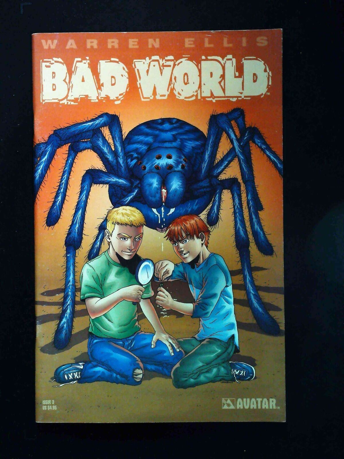 Bad World #3 Avatar Comics 2001 Vf+