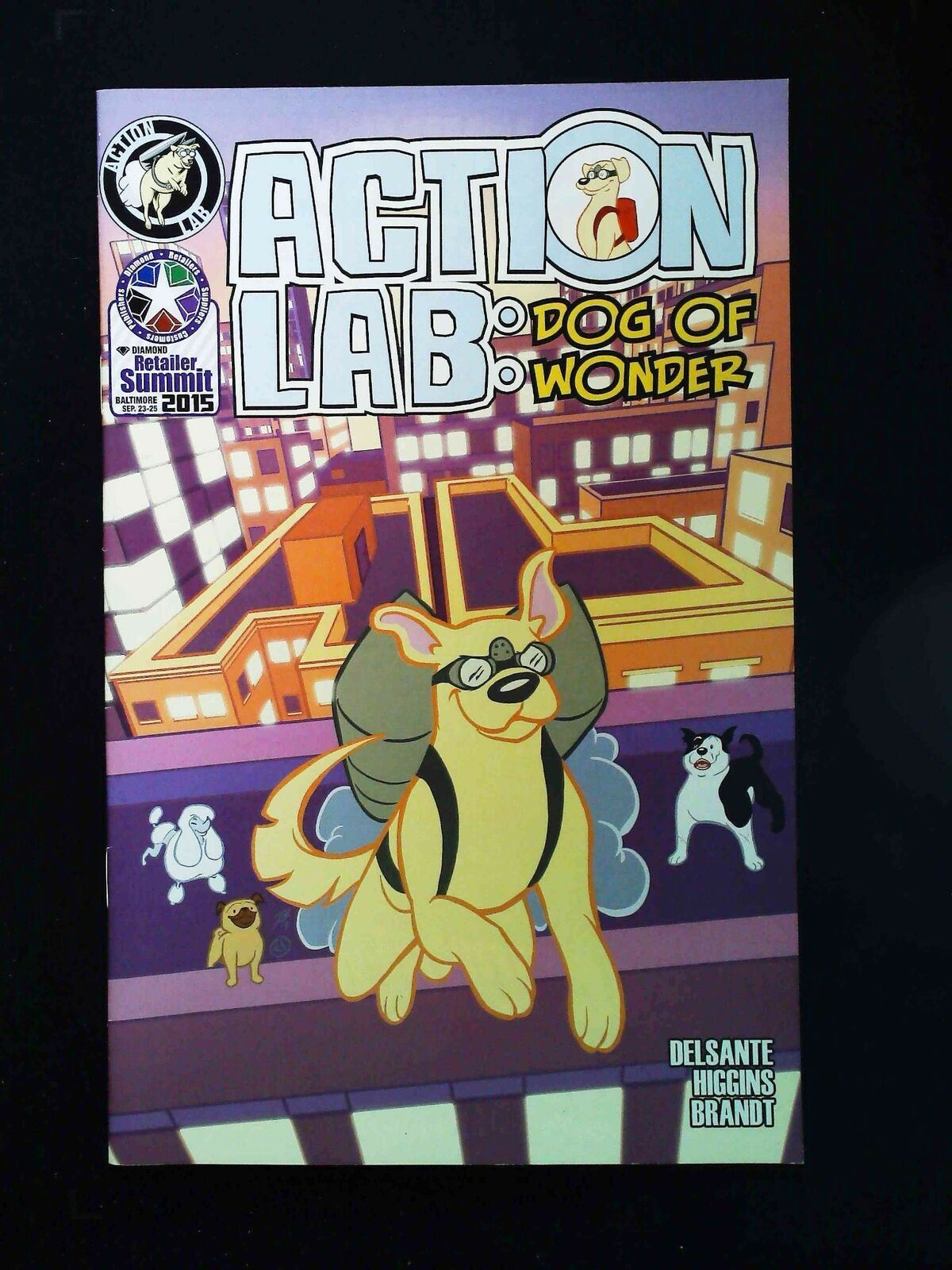Action Lab Dog Of Wonder #1 Action Lab Comics 2016 Vf+