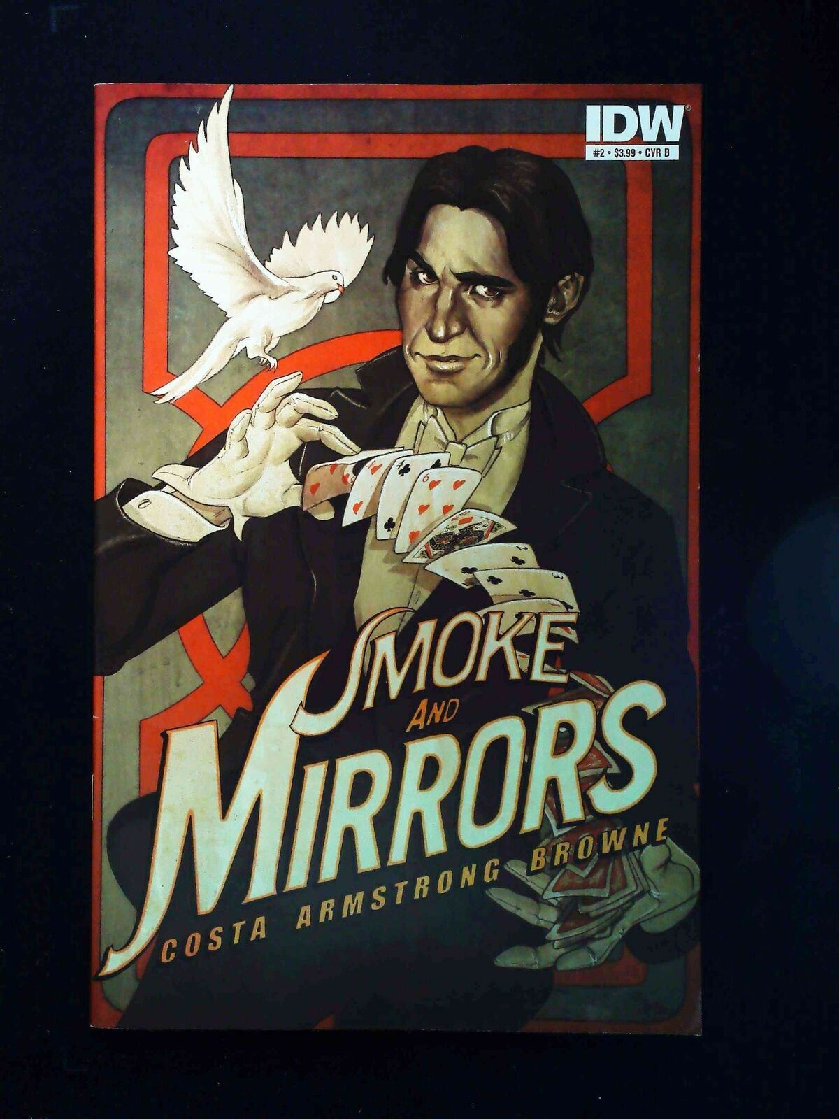 Smoke And Mirrors #2B Idw Comics 2012 Nm- Variant Cover