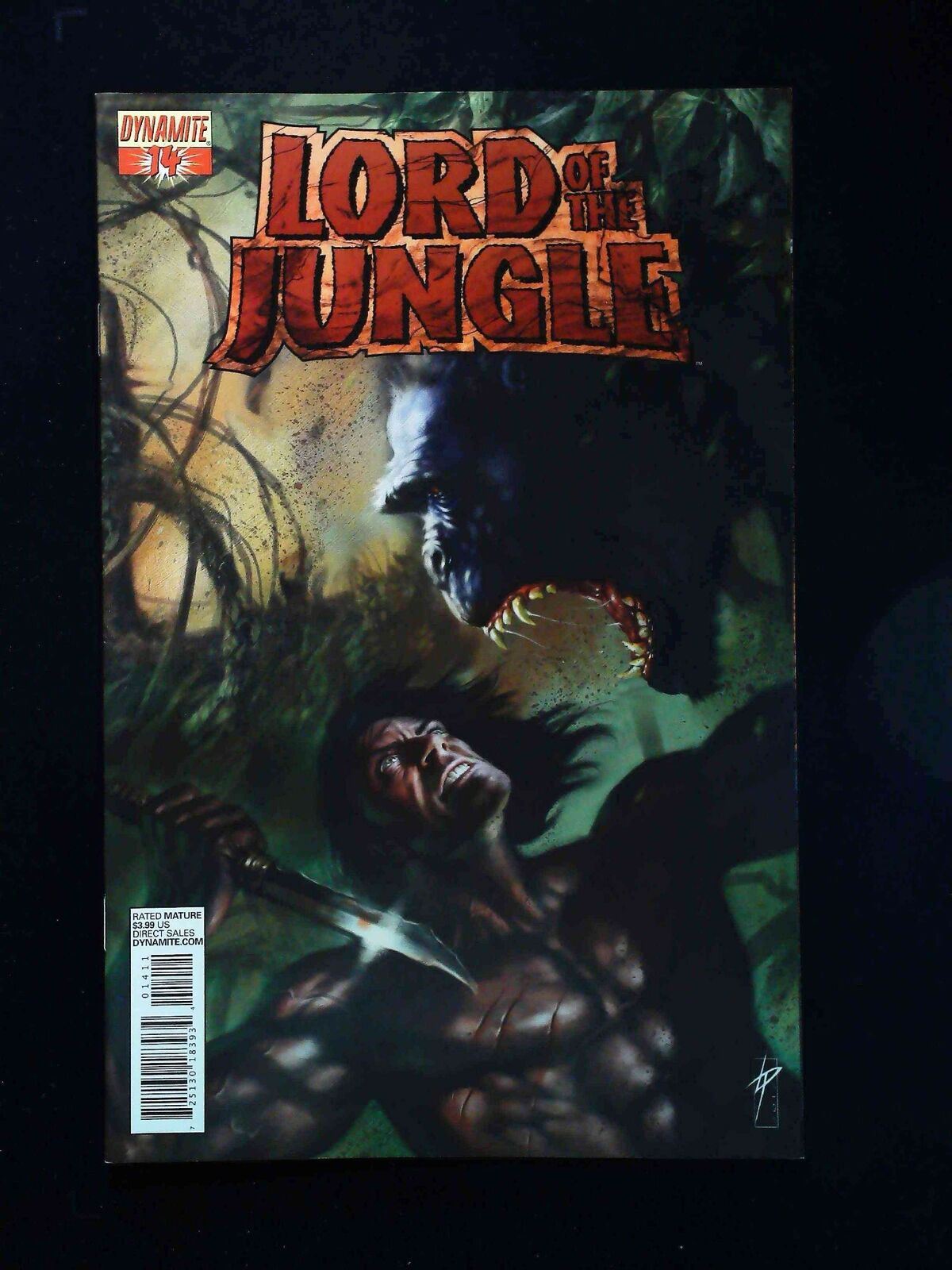 Lord Of The Jungle #14 Dynamite Comics 2013 Nm