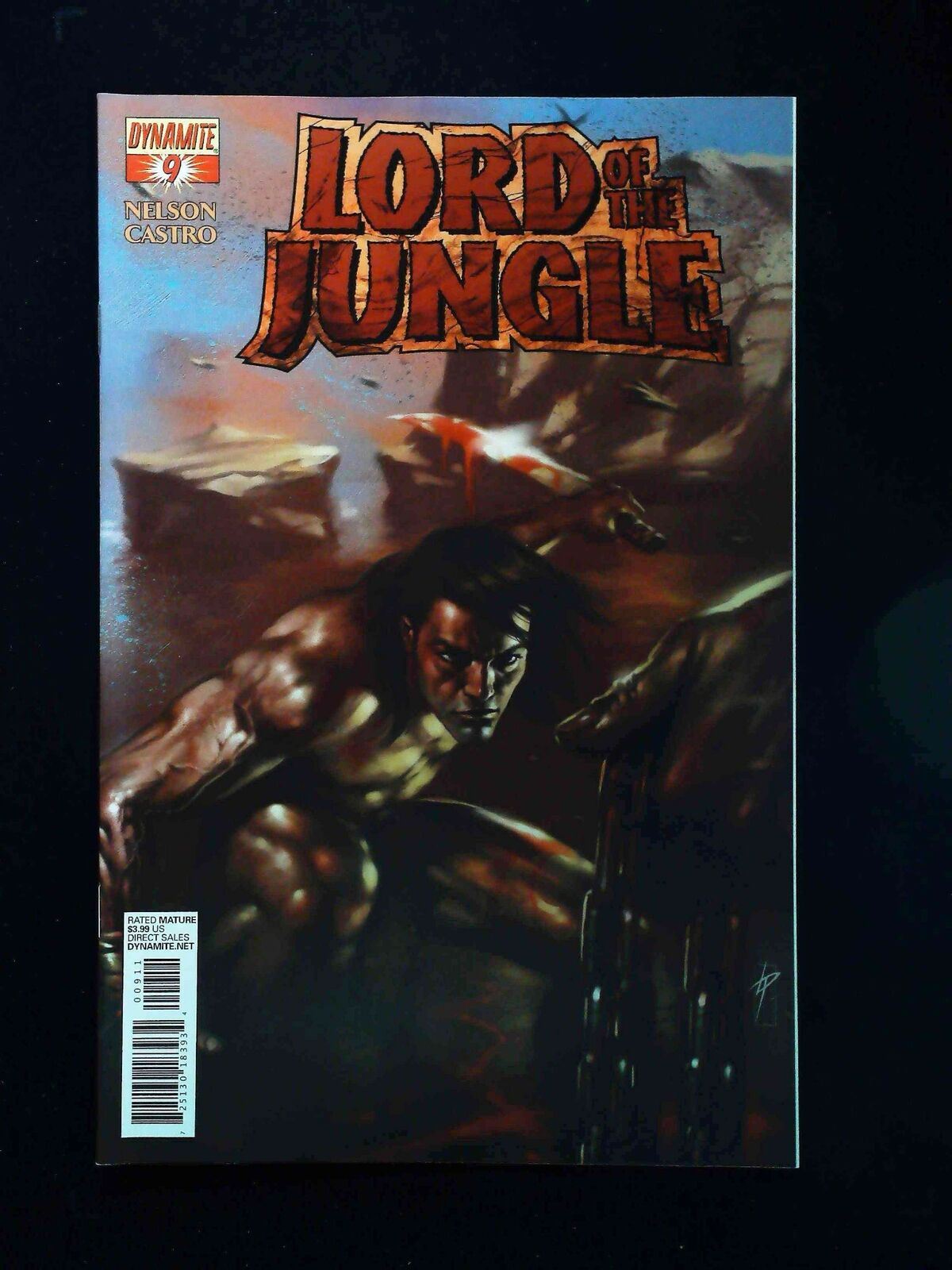 Lord Of The Jungle #9 Dynamite Comics 2012 Nm Renaud Variant