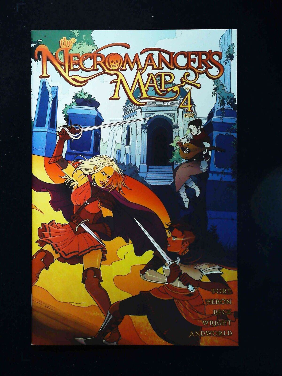Necromancer'S Map #4 Vault Comics 2019 Nm+