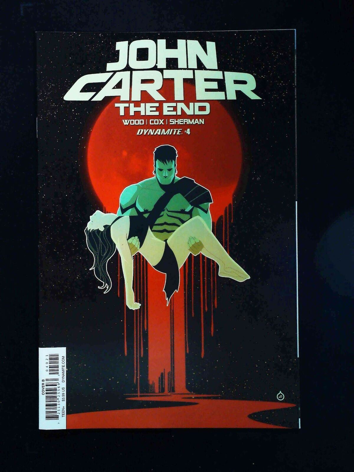 John Carter The End #4B Dynamite Comics 2017 Vf+ Doe Variant