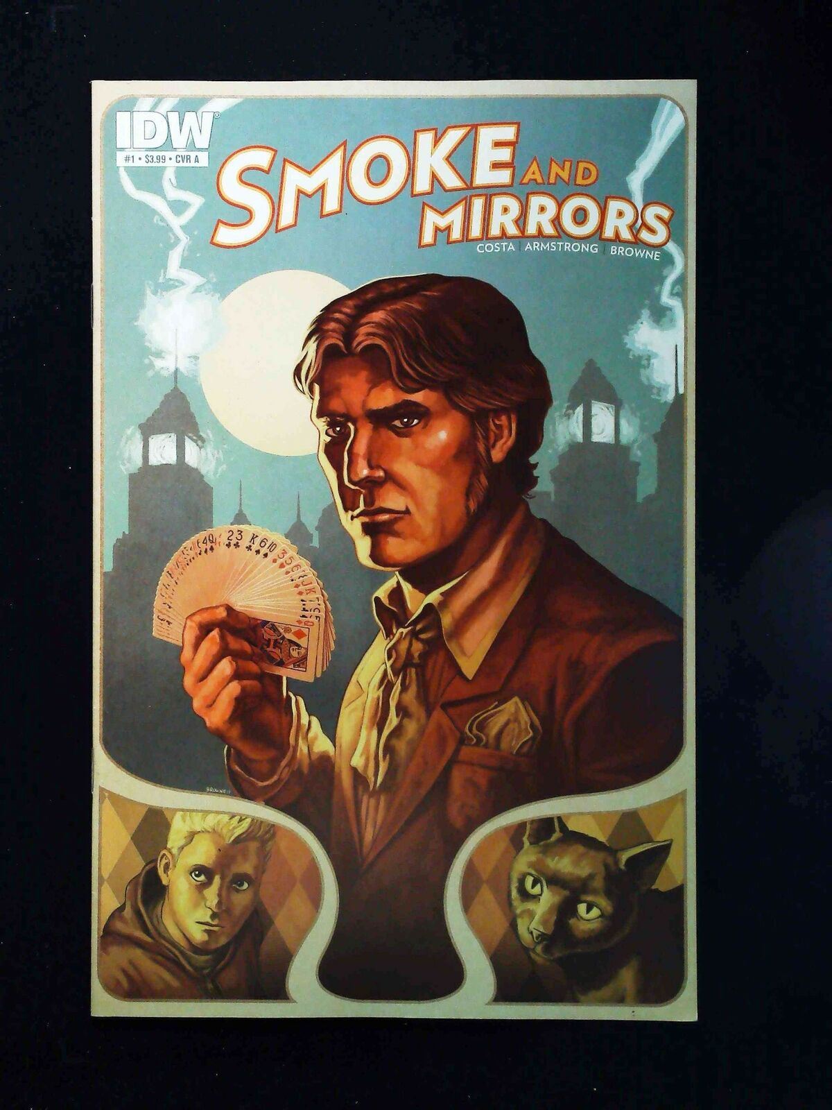 Smoke And Mirrors #1 Idw Comics 2012 Vf/Nm
