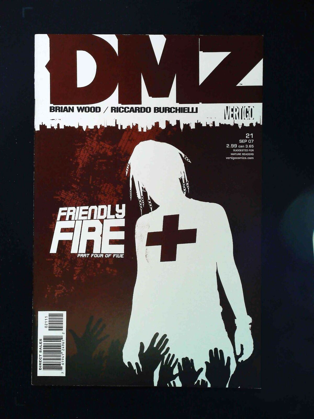 Dmz #21 Dc/Vertigo Comics 2007 Nm-