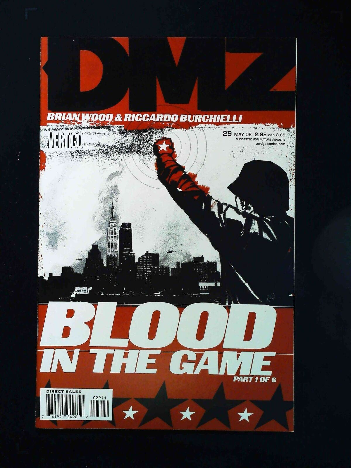 Dmz #29 Dc/Vertigo Comics 2008 Nm