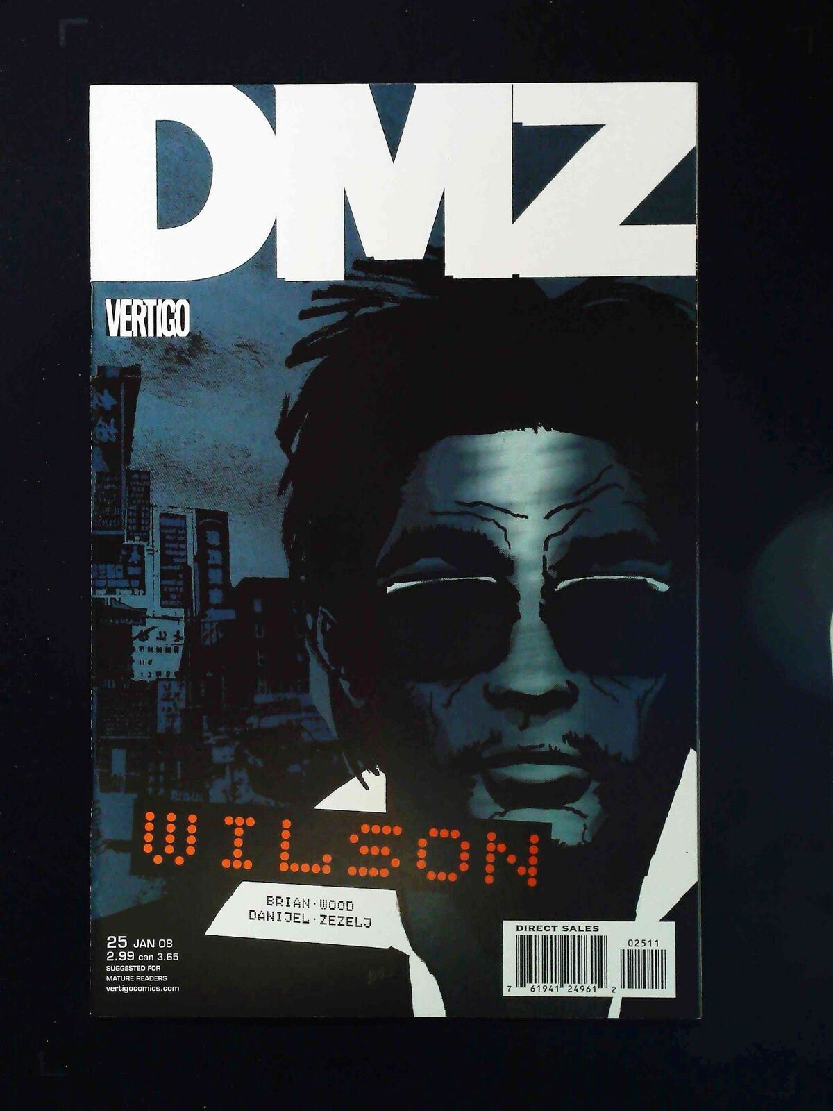 Dmz #25 Dc/Vertigo Comics 2008 Vf/Nm