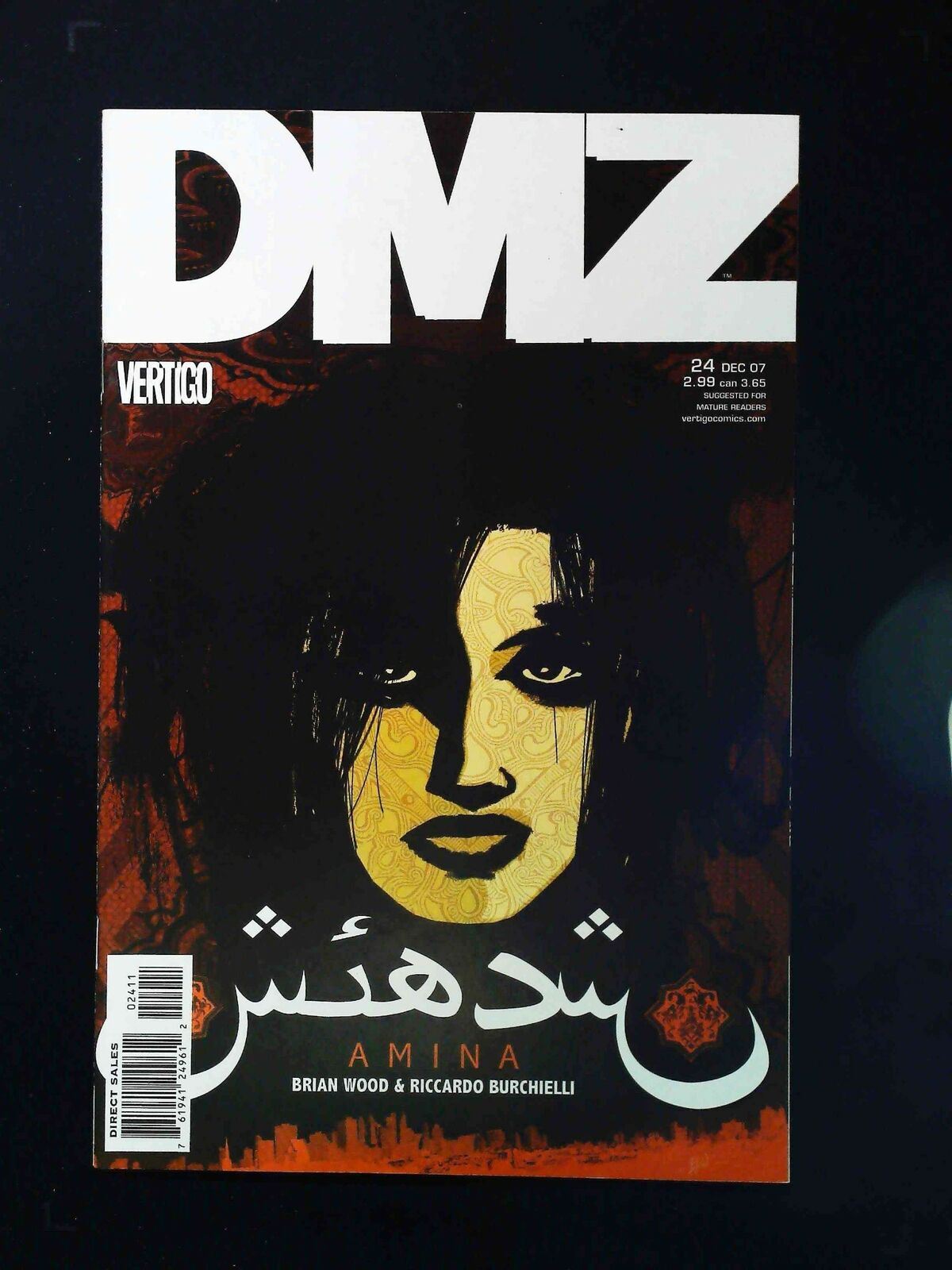 Dmz #24 Dc/Vertigo Comics 2007 Nm