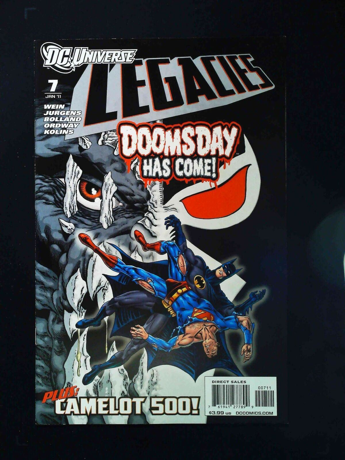 Dc Universe Legacies #7 Dc Comics 2011 Vf/Nm