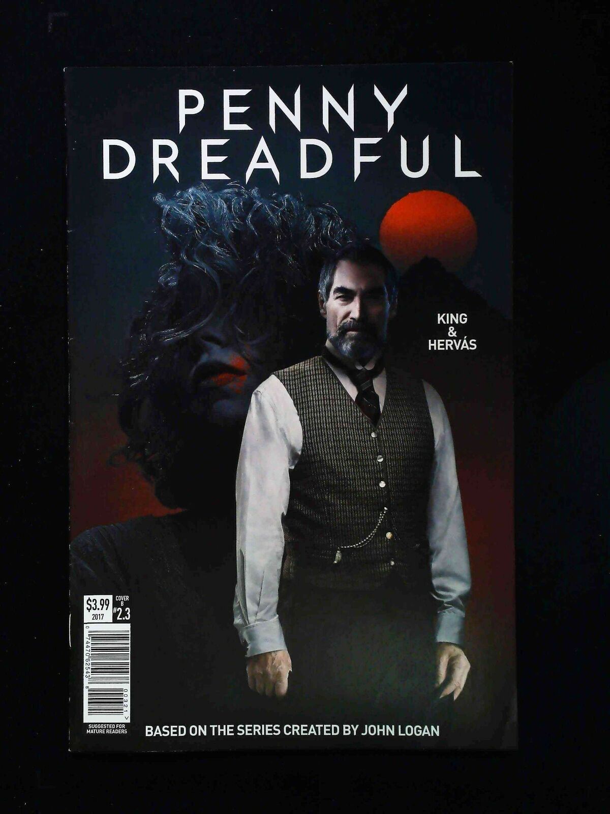 Penny Dreadful #3B Titan Comics 2017 Vf+ Variant Cover