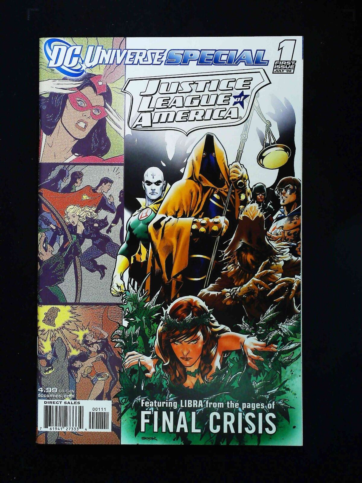 Dc Universe Special Justice League Of America #1 Dc Comics 2008 Nm+