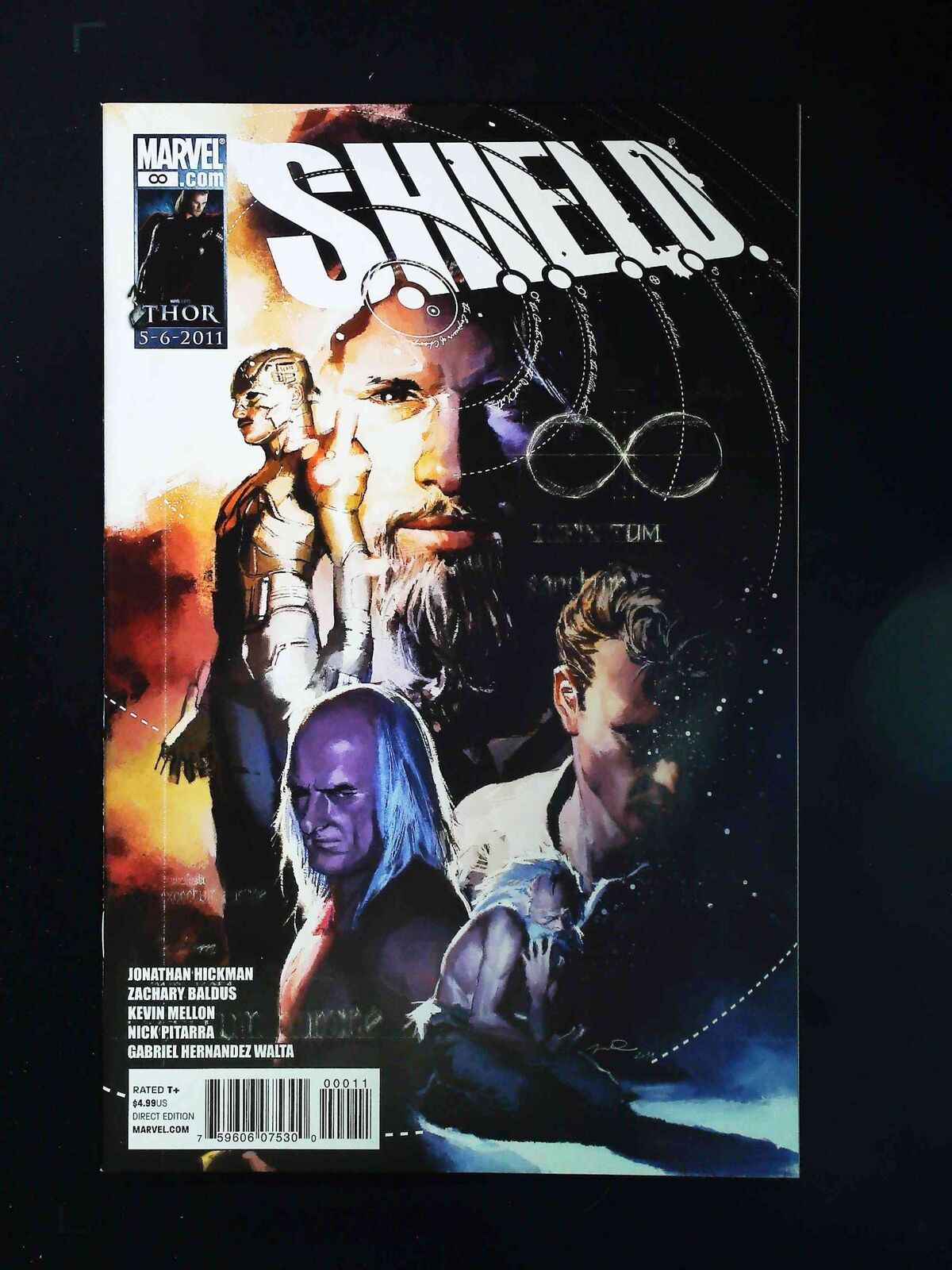 Shield Infinity #0 Marvel Comics 2011 Nm-