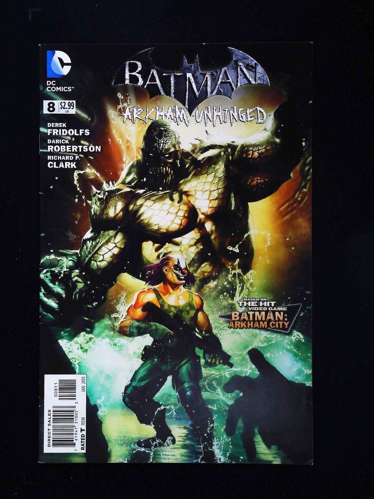 Batman Arkham Unhinged #8 Dc Comics 2013 Vf+
