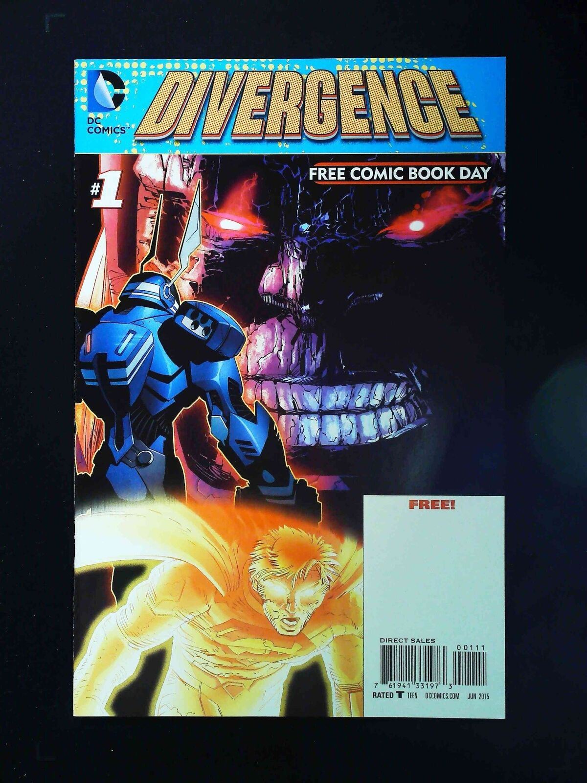 Divergence Fcbd #1 Dc Comics 2015 Vf/Nm