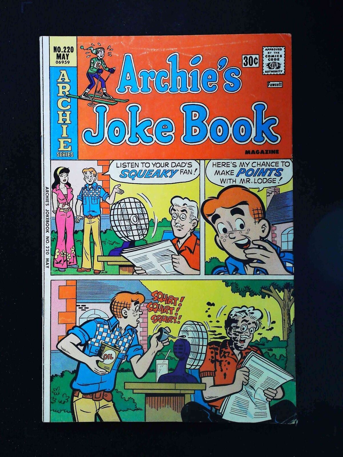 Archie'S Joke Book #220 Archie Comics 1976 Fn/Vf