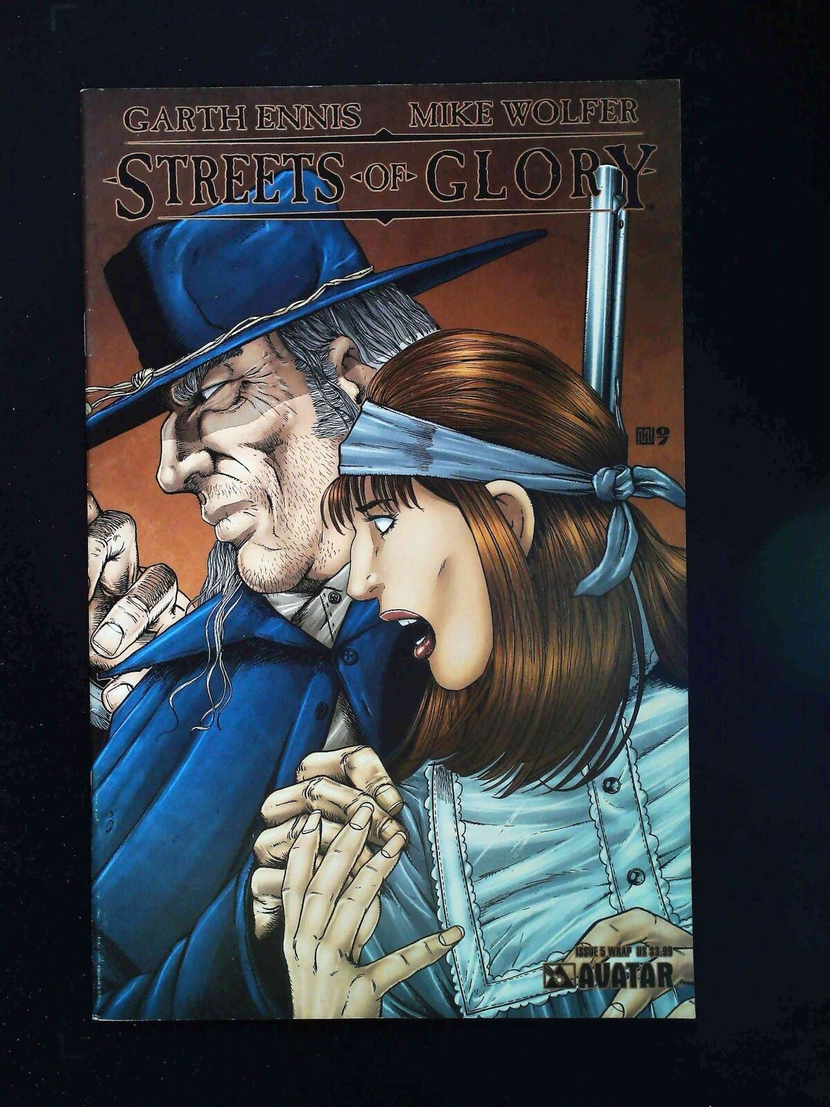 Streets Of Glory #5W Avatar Comics 2008 Vf+ Wrap-Around Cover
