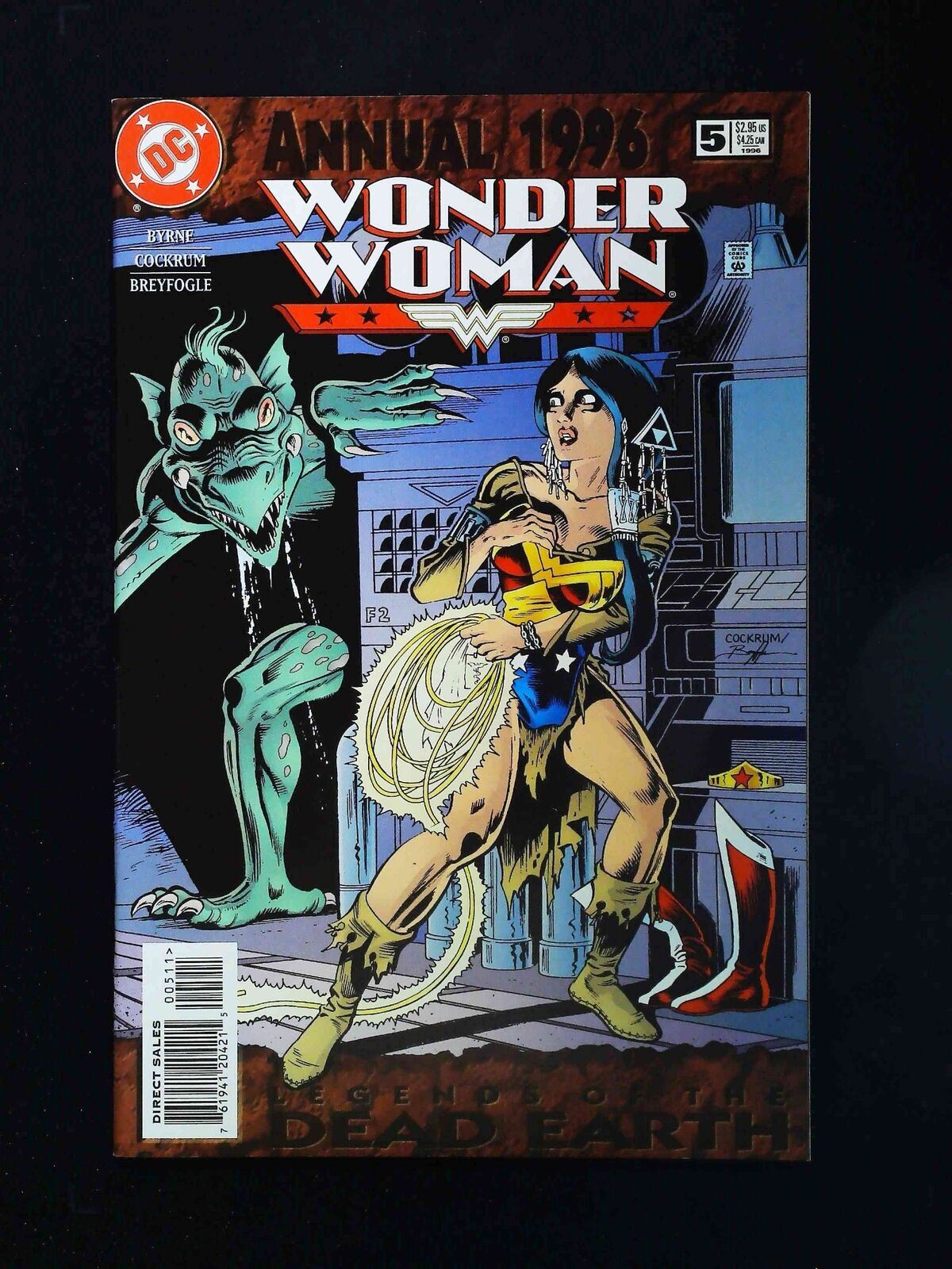 Wonder Woman Annual #5 Dc Comics 1996 Vf/Nm