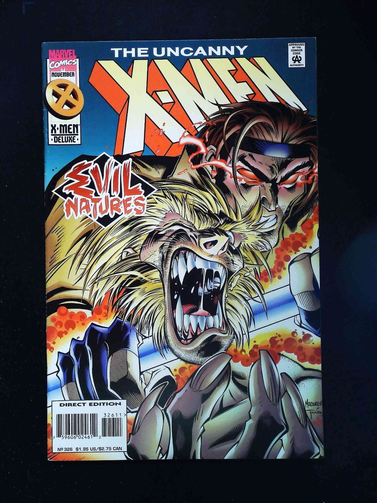 UNCANNY X-MEN #326 MARVEL COMICS 1995 VF+