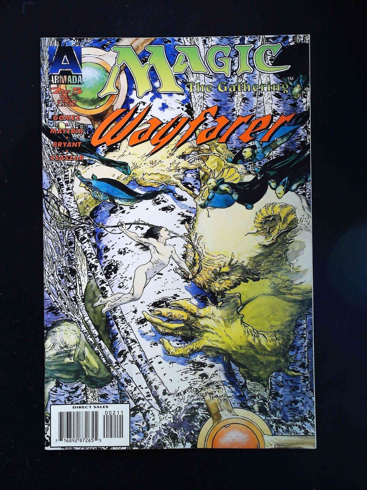 Magic The Gathering Wayfarer #2 Acclaim/Armada Comics 1995 Vf+