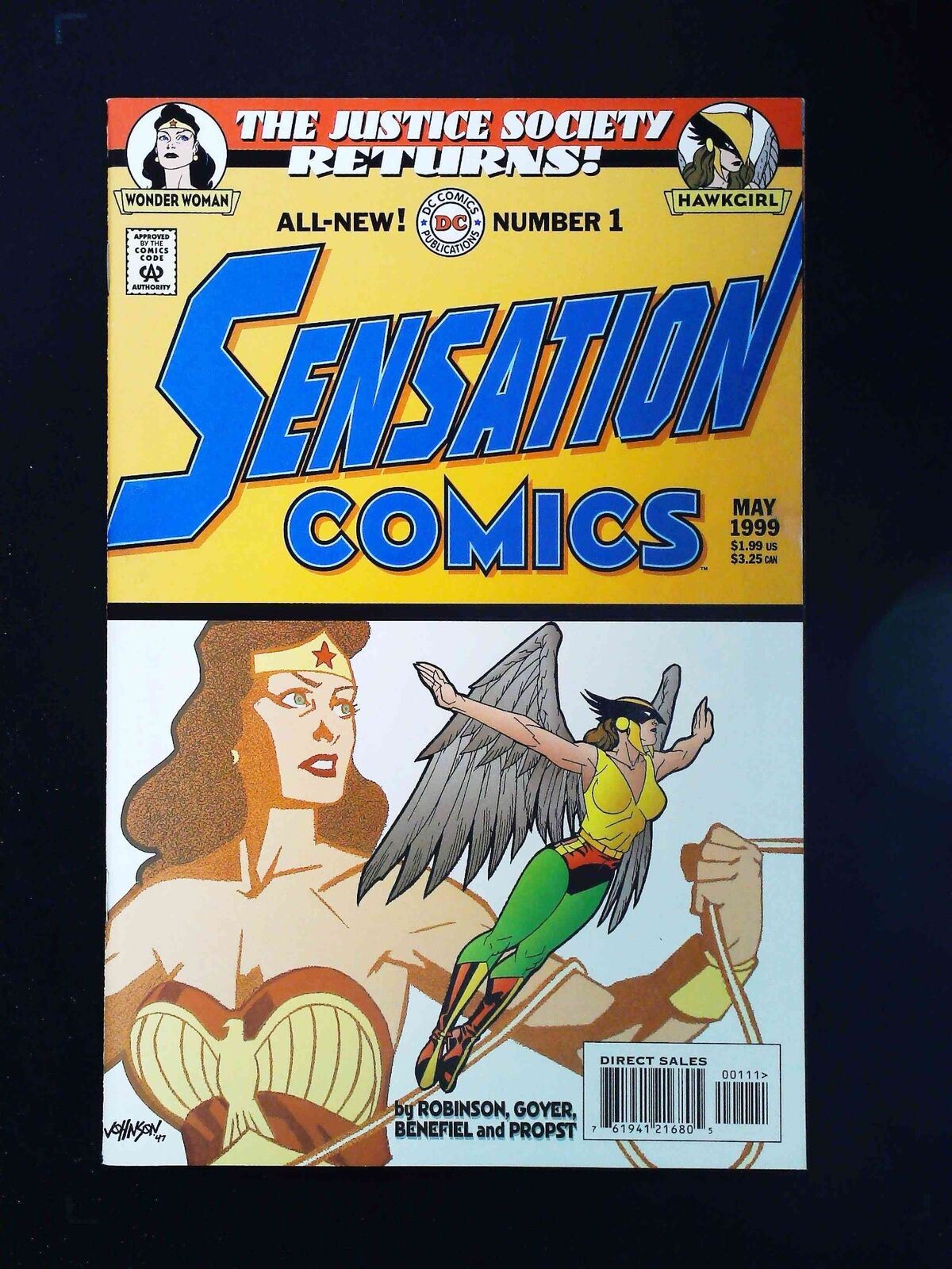 Sensation Comics #1 Dc Comics 1999 Vf/Nm
