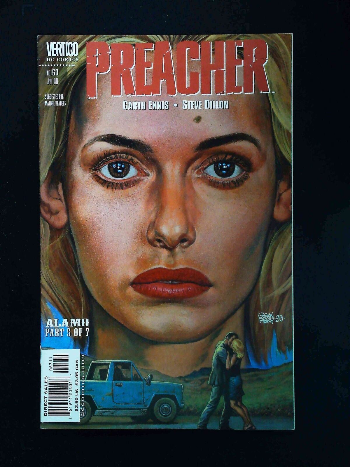 Preacher #63 Dc/Vertigo Comics 2000 Vf+