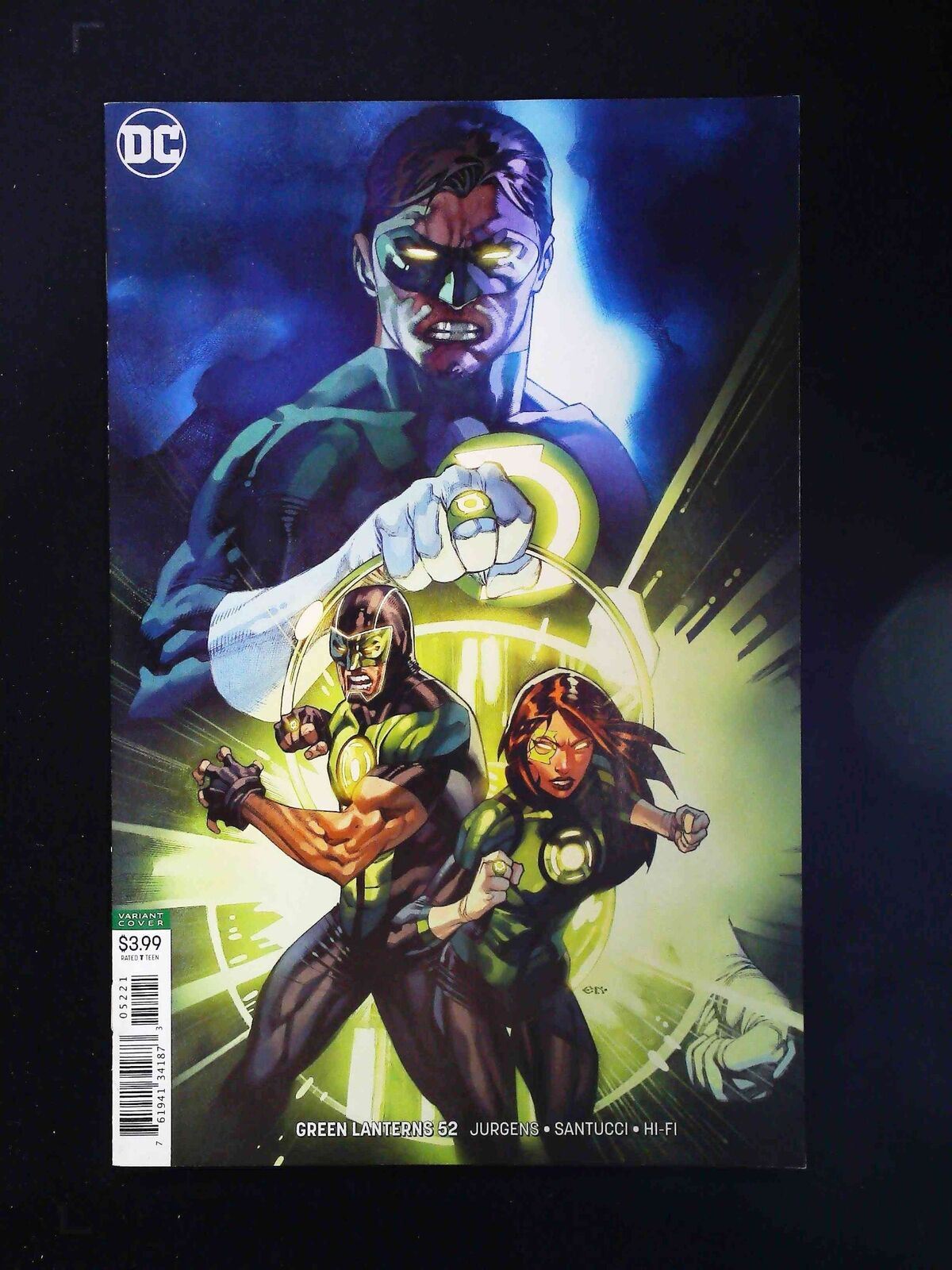 Green Lanterns #52B Dc Comics 2018 Vf/Nm Stevens Variant