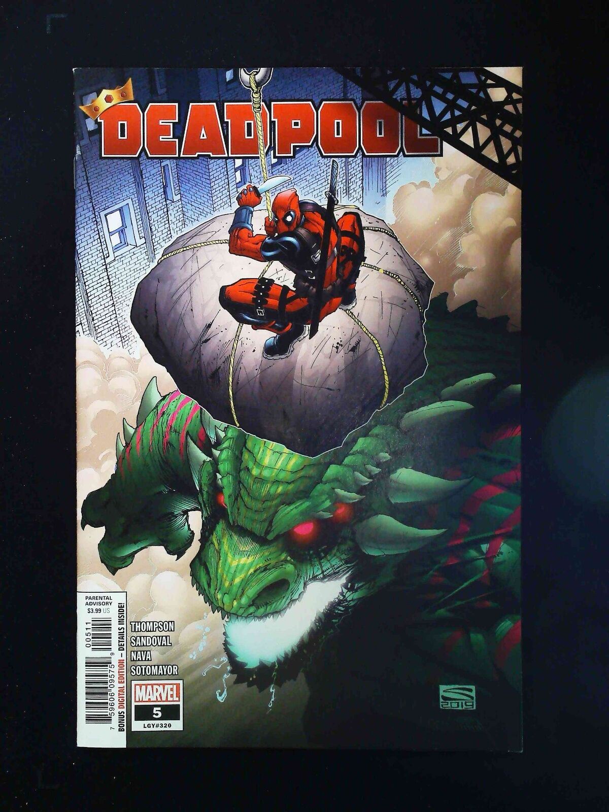Deadpool #5 Marvel Comics 2020 Vf/Nm