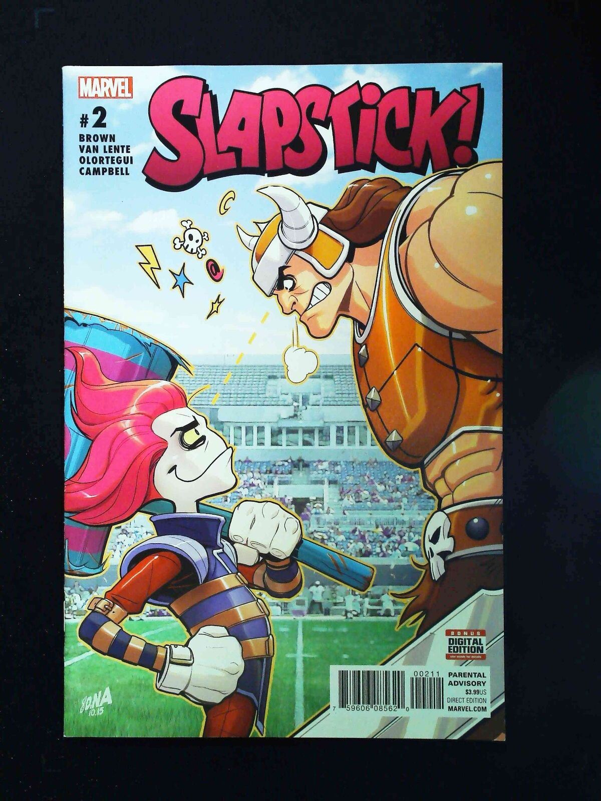 Slapstick #2 Marvel Comics 2017 Nm-