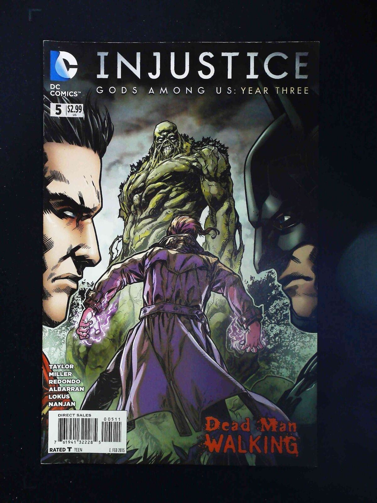 Injustice Gods Among Us Year Three #5 Dc Comics 2015 Vf/Nm