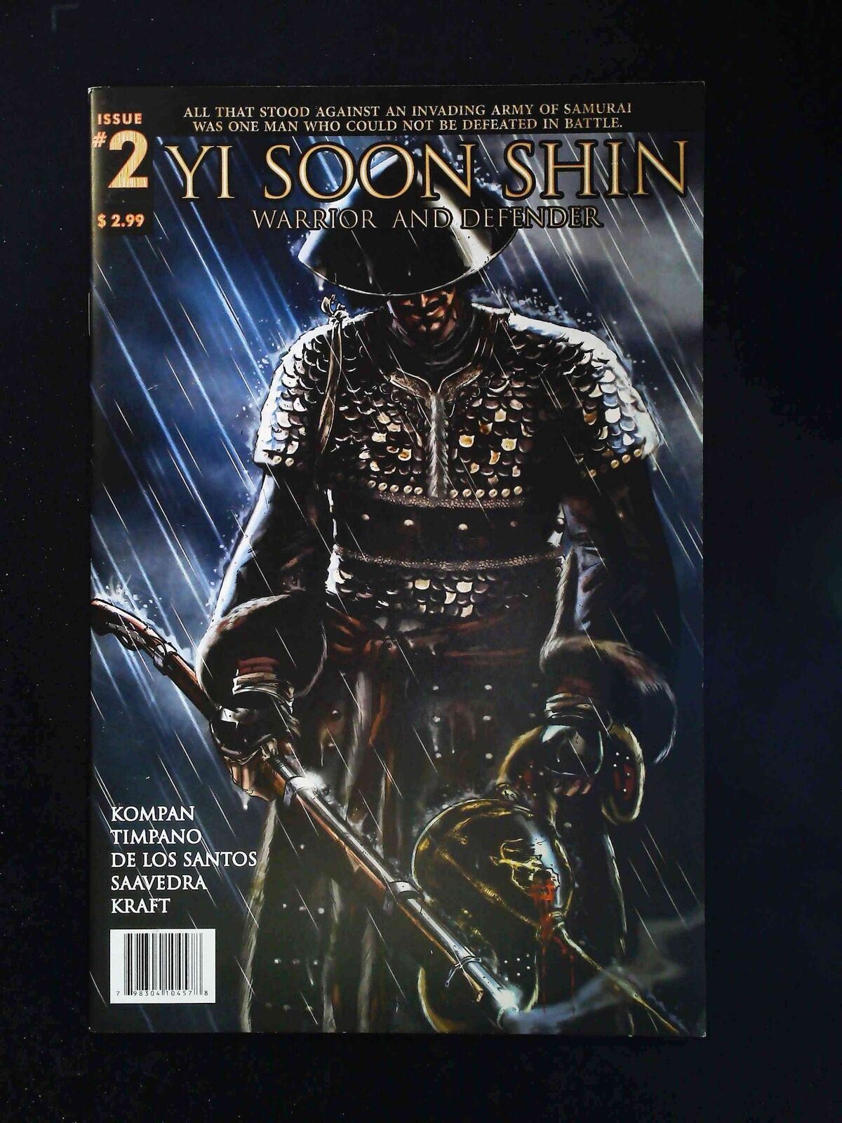 Yi Soon Shin Warrior And Defender #2 Onrie Kompan Comics 2009 Vf/Nm