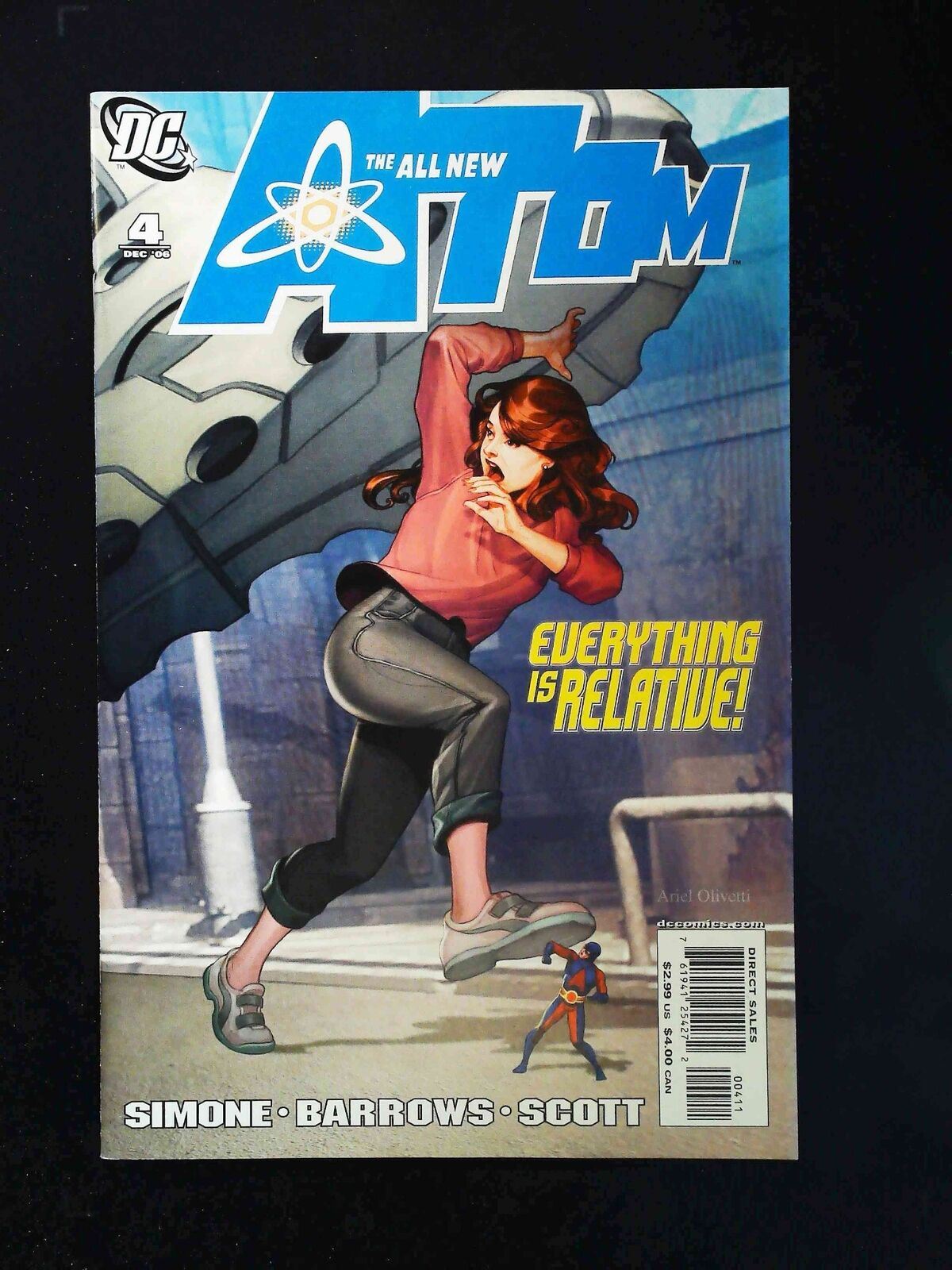 All New Atom #4 Dc Comics 2006 Nm-