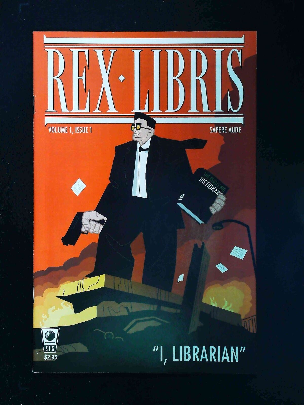 Rex Libris #1 Slg Comics 2005 Vf+